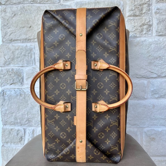 Louis Vuitton Cruiser 50 Monogram Top Handle Travel Luggage Bag - Picture 4 of 16